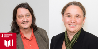 Zwei Porträts von Prof. Selter und Prof. Prediger