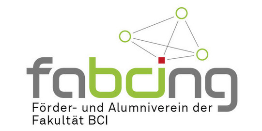 Logo des Förder- und Almunivereins der Fakultät BCI