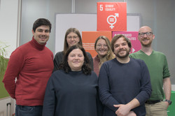 Teamfoto des Nachhaltigkeitsbüros