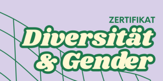 Logo mit der Aufschrift "Diverstität & Gender"